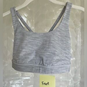 Lululemon Striped Energy Sports Bra